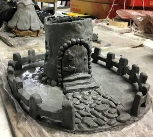 Clay Slab Fairy House Gnome Home Art Lesson