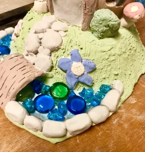 Clay Slab Fairy House Gnome Home Art Lesson