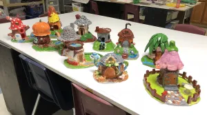 Clay Slab Fairy House Gnome Home Art Lesson