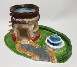 Clay Slab Fairy House Gnome Home Art Lesson