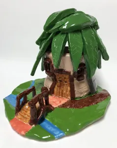 Clay Slab Fairy House Gnome Home Art Lesson