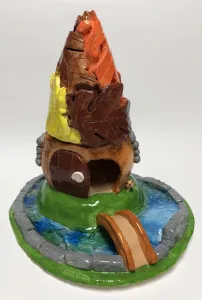 Clay Slab Fairy House Gnome Home Art Lesson
