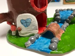 Clay Slab Fairy House Gnome Home Art Lesson