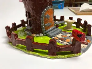 Clay Slab Fairy House Gnome Home Art Lesson
