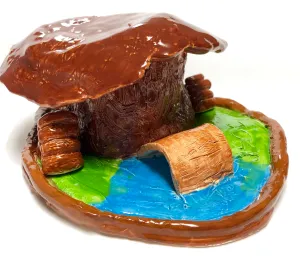 Clay Slab Fairy House Gnome Home Art Lesson