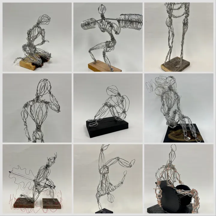 Sculpture lessons that are not clay