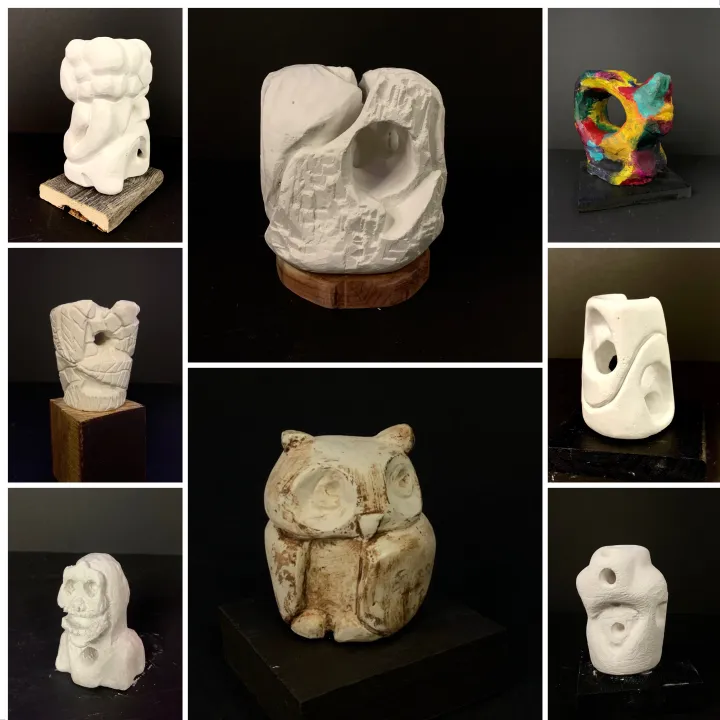 Sculpture lessons that are not clay
