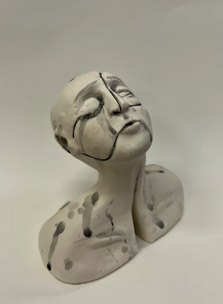 Clay Bust Art Lesson