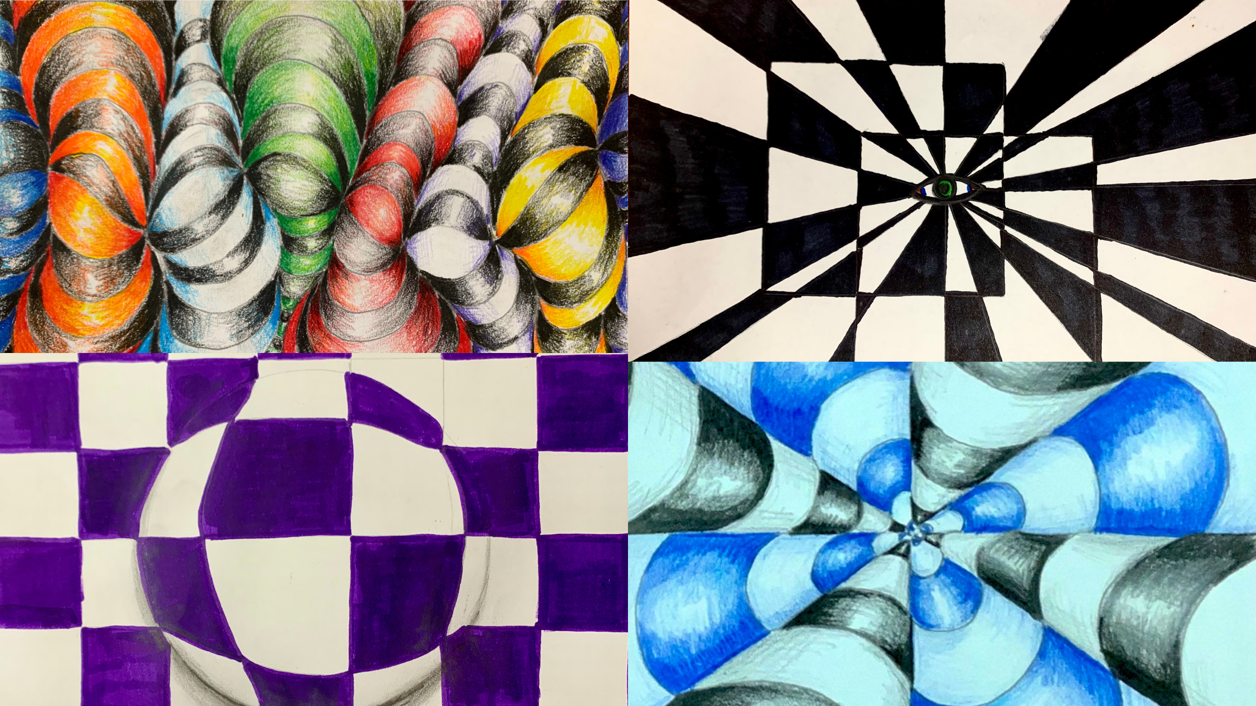 Featured: Op Art Tutorials for Beginners