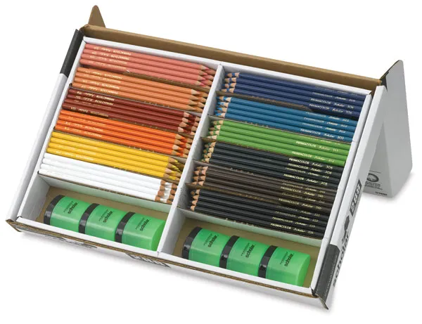 Prismacolor Scholar Art Pencil Set - Assorted Colors, Classroom Pack, Set of 288
