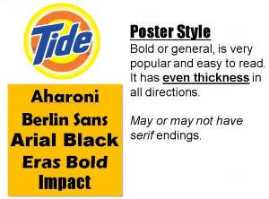 Lettering Basics Poster Style