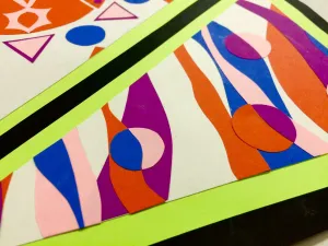 Types of Balance Cut Paper Collage