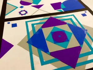 Types of Balance Cut Paper Collage