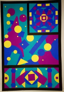 Types of Balance Cut Paper Collage