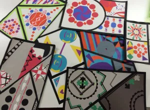 Types of Balance Cut-Paper Collage