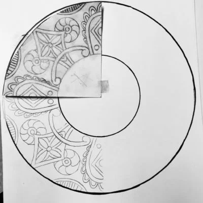 Talavera Repousse Metal and Drawing Project