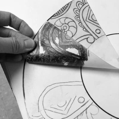 Talavera Repousse Metal and Drawing Project