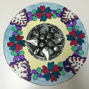 Talavera Repousse Metal and Drawing Project