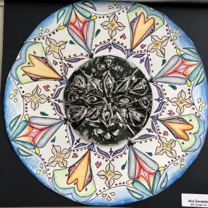 Talavera Repousse Metal and Drawing Project