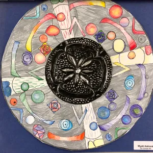 Talavera Repousse Metal and Drawing Project