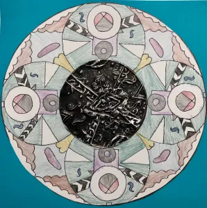 Talavera Repousse Metal and Drawing Project