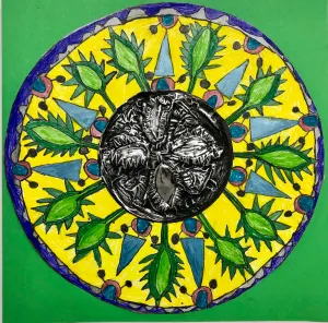 Talavera Repousse Metal and Drawing Project