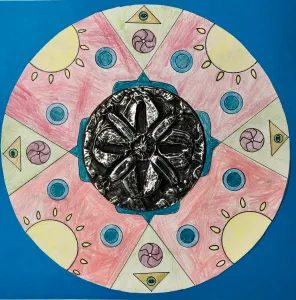 Talavera Repousse Metal and Drawing Project