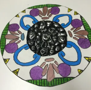 Talavera Repousse Metal and Drawing Project