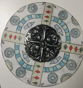 Talavera Repousse Metal and Drawing Project