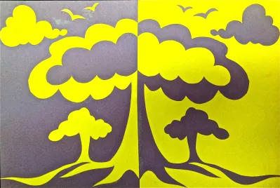 Positive & Negative Space Collage