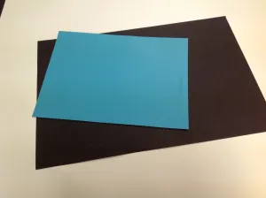 positive negative space reversal collage notan cut paper