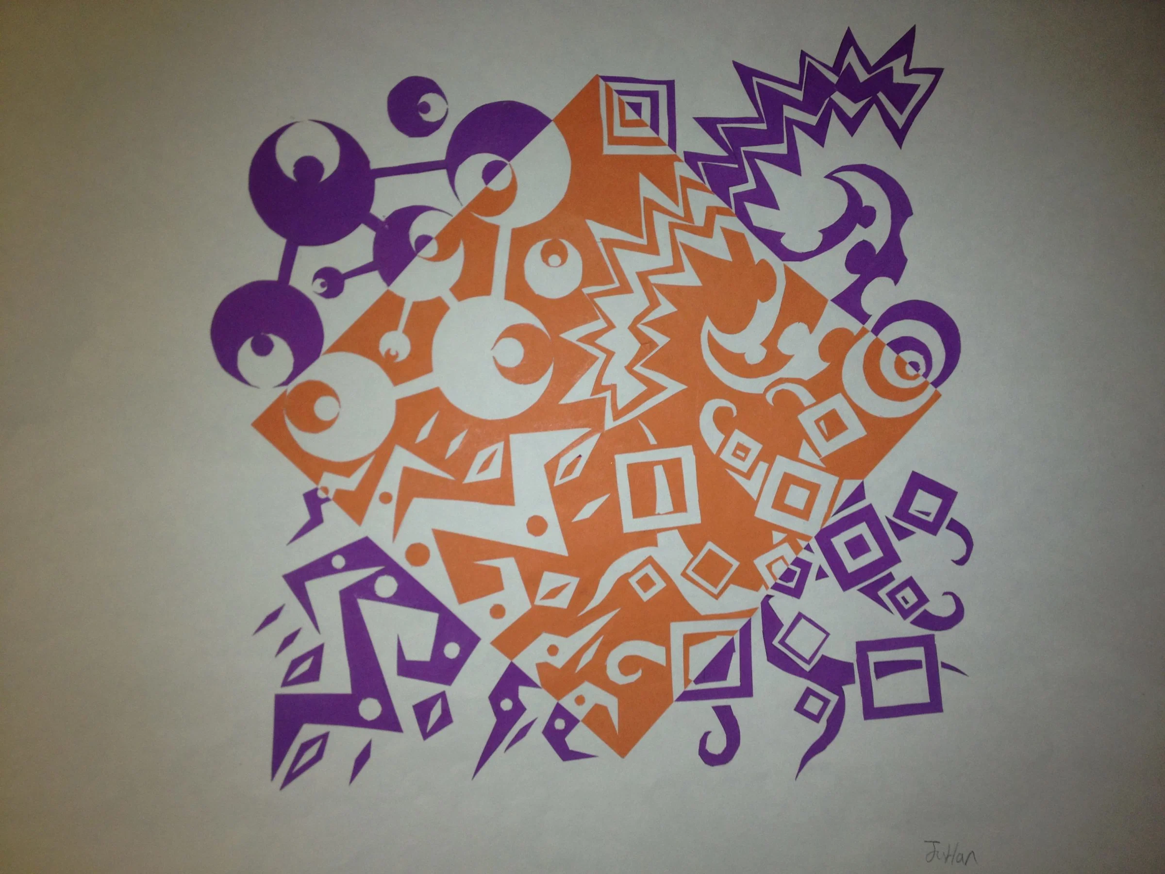 Featured: Notan Art Lesson (Positive & Negative Space)
