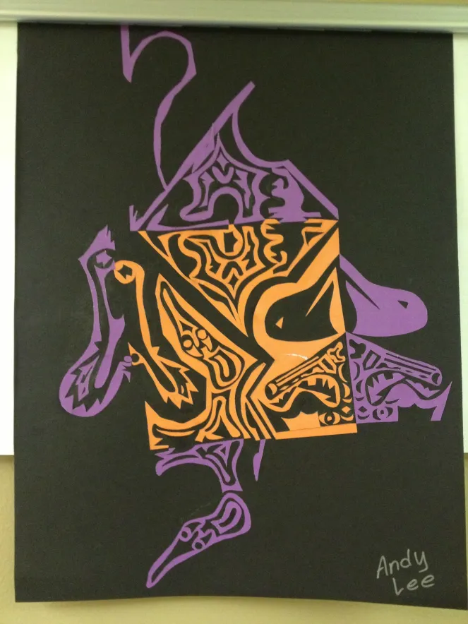 NOTAN Positive & Negative Space Project