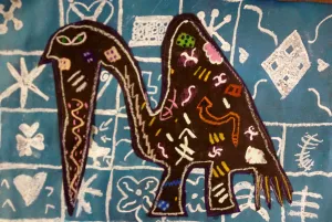 Adire Eleko Cloth Lesson- by Megan T.
