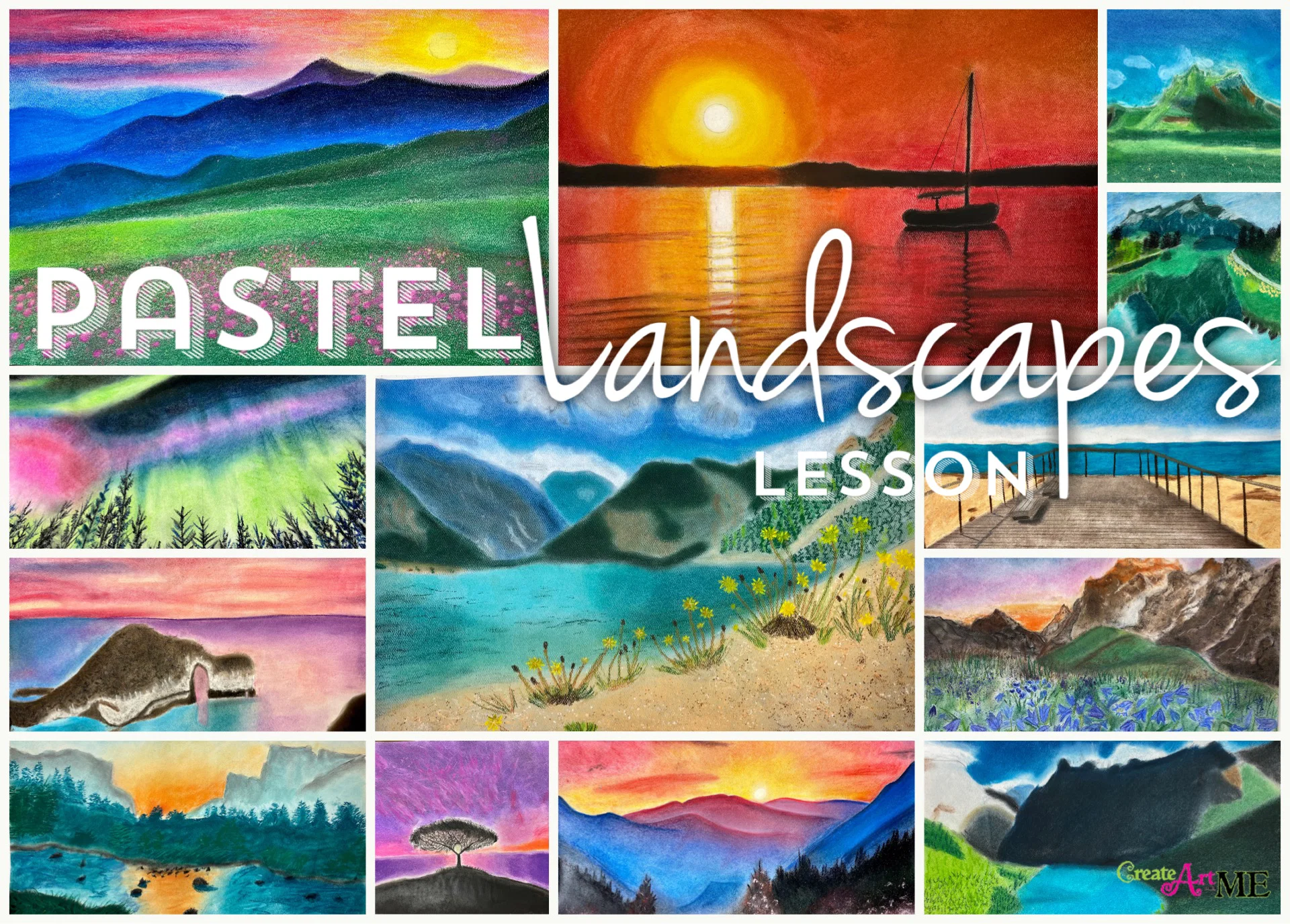 Featured: Landscape Compositions Pastel Lesson