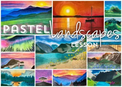 Pastel Landscape Lesson