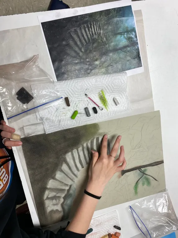 Pastel Landscape Lesson