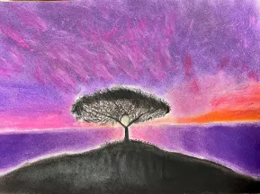 Pastel Landscape Lesson