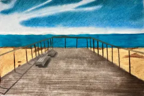Pastel Landscape Lesson