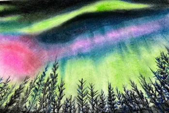 Pastel Landscape Lesson