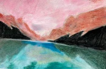 Pastel Landscape Lesson