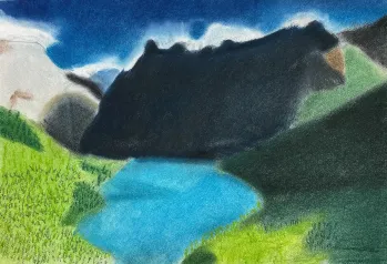 Pastel Landscape Lesson