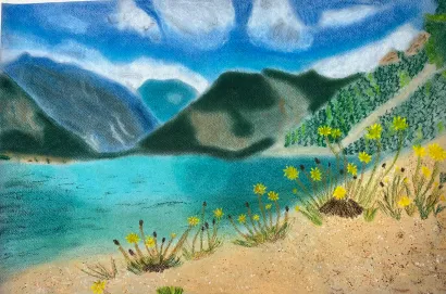 Pastel Landscape Lesson