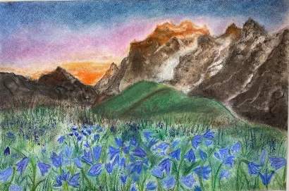 Pastel Landscape Lesson