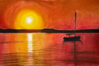 Pastel Landscape Lesson