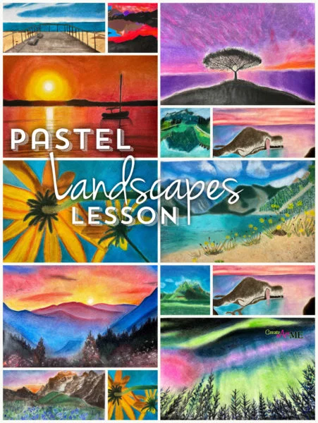 Pastel Landscape Lesson