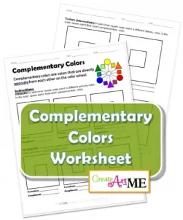 Complementary Colors Worksheet