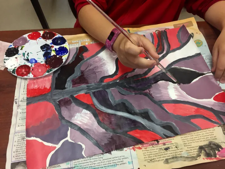 Tree of Life Acrylic Painting Lesson Plan
