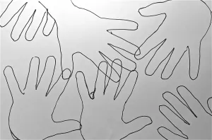 Handprint Pattern