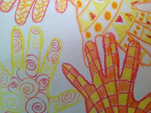 Pattern Handprint Resist